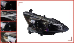 Nissan Teana Car Styling for Nissan Teana Headlights 2013-2017 Altima LED Headlight DRL Hid Option Head Lamp Angel Eye Beam Accessories