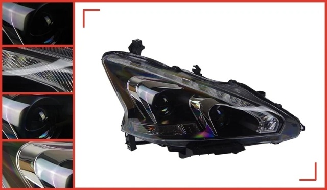 Nissan Teana Car Styling for Nissan Teana Headlights 2013-2017 Altima LED Headlight DRL Hid Option Head Lamp Angel Eye Beam Accessories