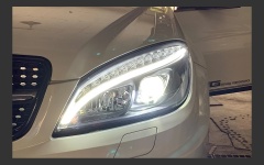 Mercedes-Benz C-CLASS Car Styling Headlights for Benz W204 LED Headlight 2007-2010 Head Lamp DRL Signal Hid Bi Xenon Angel Eyes Projector Lens Auto Accessories