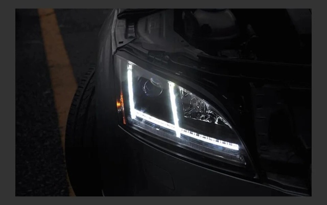 Audi TT Car Styling Headlights for Audi TT LED Headlight 2006-2012 Head Lamp Hid Bi Xenon DRL Signal Projector Lens Automotive Accessori