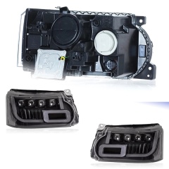 LAND ROVER RANGE ROVER Head Lamp for Range Rover Sport / Executive LED Headlights 2010-2013 DRL Turn Signal High Beam Angel Eye Projector Lens