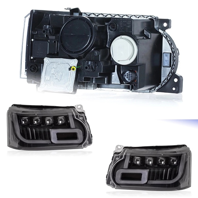 LAND ROVER RANGE ROVER Head Lamp for Range Rover Sport / Executive LED Headlights 2010-2013 DRL Turn Signal High Beam Angel Eye Projector Lens