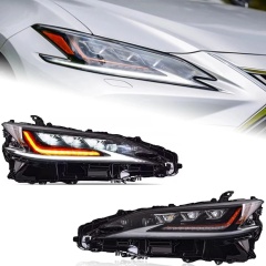 Lexus ES Car Styling Head Lamp for Lexus ES200 Headlights 2018-2021 ES300 LED Headlight DRL Signal Projector Lens auto Accessories