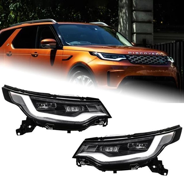 LAND ROVER DISCOVERY Head Lamp for Land Rover Discovery 5 LED Headlight 2017-2020 LR5 Headlights DRL Turn Signal High Beam Angel Eye Projector