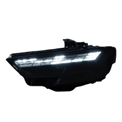 Audi A3 for Suitable for 17-20 Audi A3 Headlight Assembly Low with Elevated with Lens Light