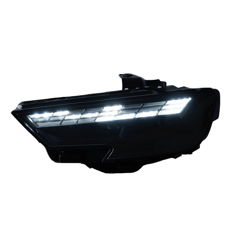 Audi A3 for Suitable for 17-20 Audi A3 Headlight Assembly Low with Elevated with Lens Light