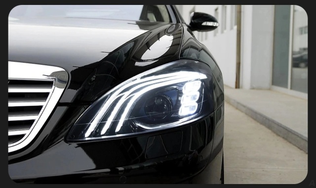 Mercedes-Benz E-CLASS Car Styling Head Lamp for Benz W221 Headlights 2006-2009 S300 S400 Headlight LED DRL Signal Maybach Style Auto Accessories