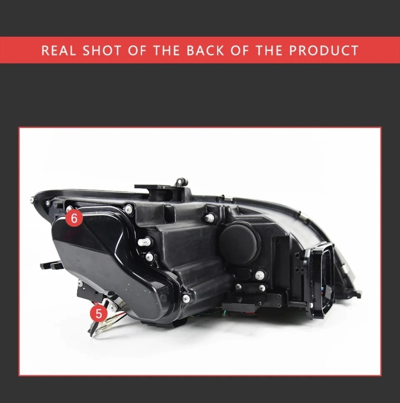 Audi TT Car Styling Headlights for Audi TT LED Headlight 2006-2012 Head Lamp Hid Bi Xenon DRL Signal Projector Lens Automotive Accessori