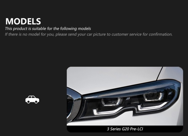 BMW 3 SERIES Car Lights for BMW G20 LED Headlight Projector G28 G80 Head Lamp 320i 325i 330i L335i DRL Signal Auto Accessories