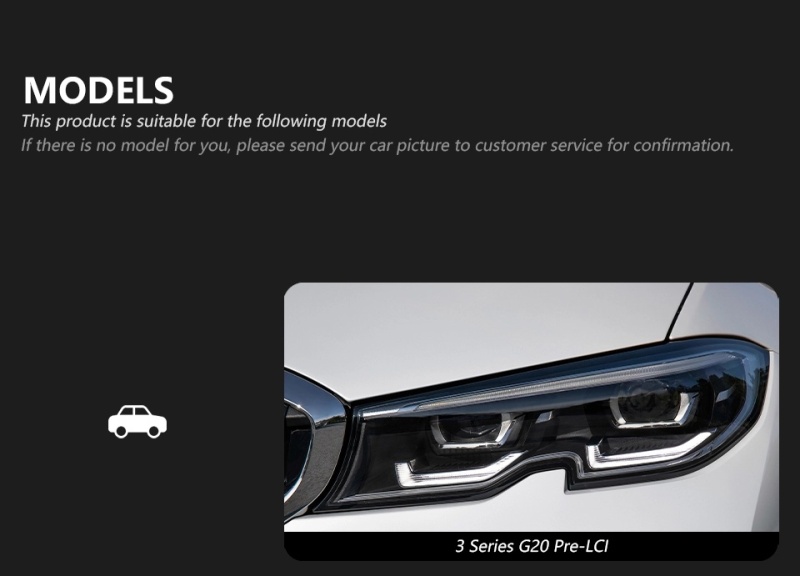 BMW 3 SERIES Car Lights for BMW G20 LED Headlight Projector G28 G80 Head Lamp 320i 325i 330i L335i DRL Signal Auto Accessories