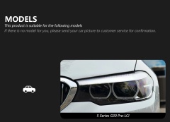 BMW 5 SERIES Car Lights for BMW G30 LED Headlight Projector Lens 5 Series Head Lamp Front DRL Signal Auto Accessories
