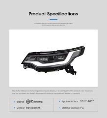 LAND ROVER DISCOVERY Head Lamp for Land Rover Discovery 5 LED Headlight 2017-2020 LR5 Headlights DRL Turn Signal High Beam Angel Eye Projector