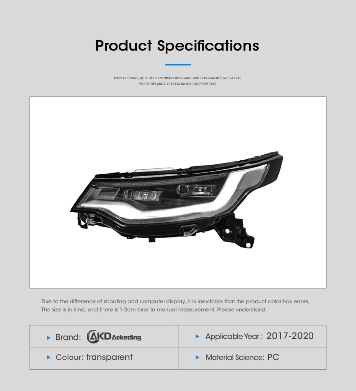 LAND ROVER DISCOVERY Head Lamp for Land Rover Discovery 5 LED Headlight 2017-2020 LR5 Headlights DRL Turn Signal High Beam Angel Eye Projector