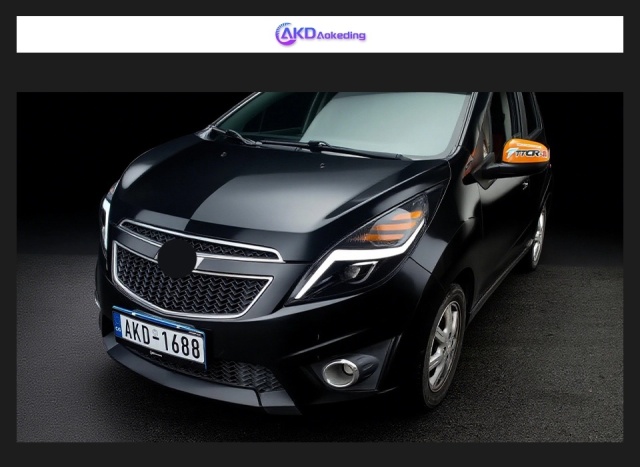 Chevrolet  Spark Suitable for 2011-2014 Chevrolet Spark retrofit LED lens headlight assembly lightning shape