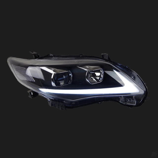 TOYOTA Corolla Car Styling Head Lamp for Toyota Corolla Headlights 2011-2013 Altis LED Headlight LED DRL Hid Bi Xenon Auto Accessories