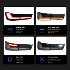 BMW 3 SERIES Car Lights for BMW G20 G28 LED Tail Light 2019-2021 325i 320i Rear Fog Brake Turn Signal Auto Accessories