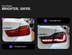 BMW 3 SERIES Car Lights for BMW F32 Tail Light 2012-2019 F82 LED Tail Lamp F36 M4 GTS 428i 435i DRL Dynamic Signal Automotive Accessories