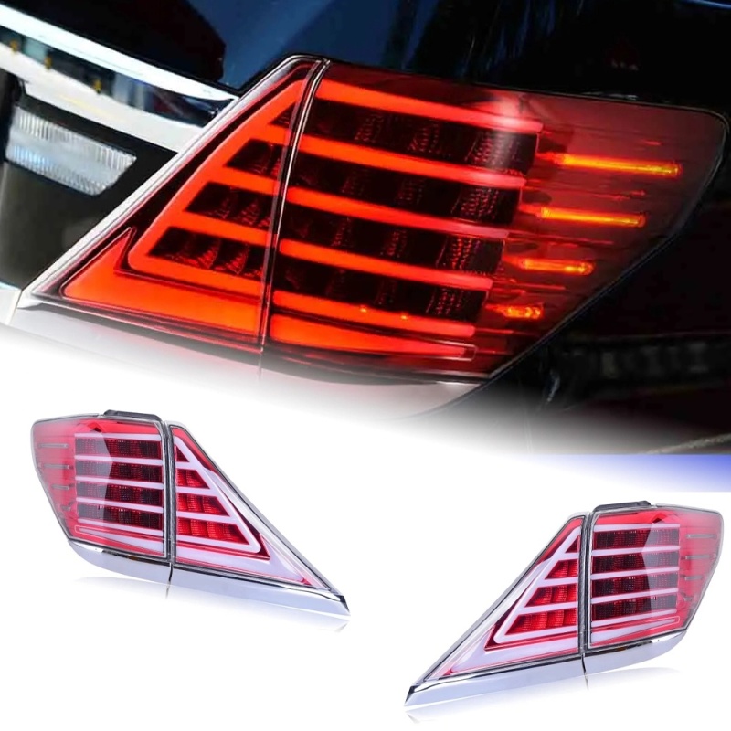 TOYOTA Alphard Car Styling for Toyota Alphard Tail Lights 2009-2014 LED Tail Lamp LED DRL Brake Dynamic Signal Reverse auto Accessories