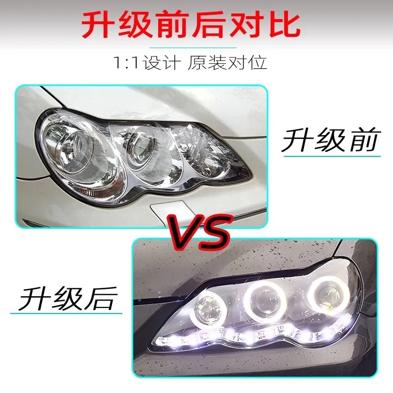 TOYOTA Land Cruiser Head Lamp for Toyota Mark X LED Headlight 2004-2009 Headlights Reiz DRL Turn Signal High Beam Angel Eye Projector Lens