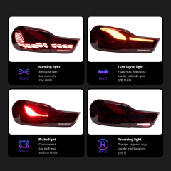 BMW 3 SERIES Car Lights for BMW F32 Tail Light 2012-2019 F82 LED Tail Lamp F36 M4 GTS 428i 435i DRL Dynamic Signal Automotive Accessories