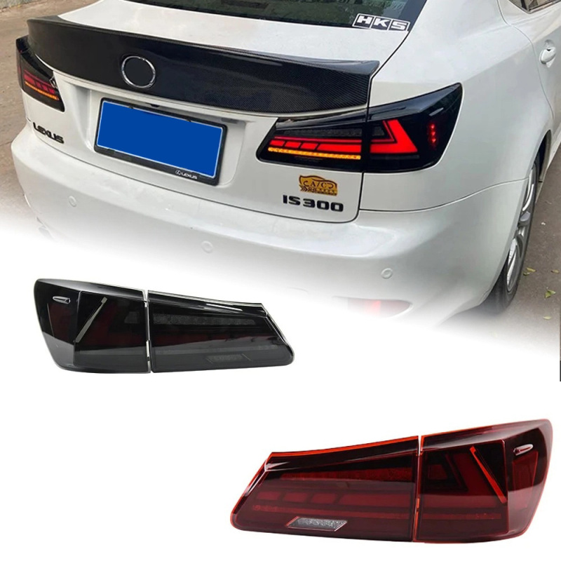 Lexus IS Car Styling Tail Lamp for Lexus IS250 Tail Lights 2006-2012 IS300 LED Tail Light IS350 DRL Signal Brake Reverse auto Accessories