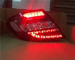 BMW 5 SERIES Car Styling for Benz W204 Tail Lights 2007-2013 C180 C200 C220 C300 LED Tail Lamp DRL Signal Brake Reverse Auto Accessories