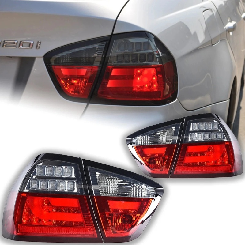 BMW 3 SERIES Car Styling for BMW E90 Tail Light 2005-2008 320i 323i325i 330i LED Tail Lamp DRL Signal Brake Reverse auto Accessories