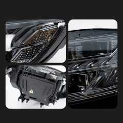 Audi A6 Car Accessories Head Lamp for Audi A6 C7 Headlights 2012-2015 Upgrade A7 Design LED Headlight DRL Dynamic Singal High Low Beam