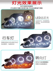 TOYOTA Land Cruiser Head Lamp for Toyota Mark X LED Headlight 2004-2009 Headlights Reiz DRL Turn Signal High Beam Angel Eye Projector Lens