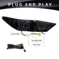 Lexus ES Taillight for Lexus ES 300h ES350 XV60 2013-2018 Plug and Play