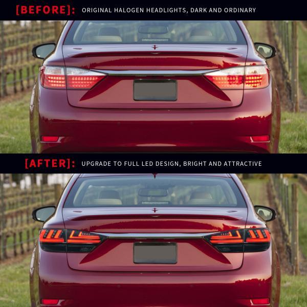 Lexus ES Taillight for Lexus ES 300h ES350 XV60 2013-2018 Plug and Play