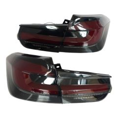 BMW 3 SERIES LED Running Lights Brake Lights Flowing Turn Signals Tail Light Assembly for BMW F30 F35 UPGRADE G30 2013-2019 JH53-13F30-005