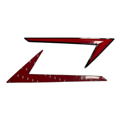 украшения Car modification decorative strip, sealed rubber bumper bumper, collision avoidance strip, new 3D stereoscopic collision avoidance rubber strip