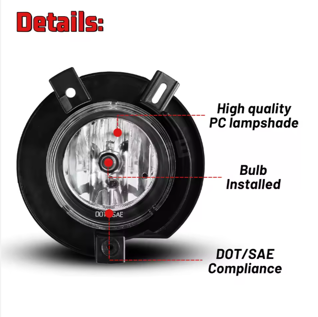 Ford Explorer Winjet Vehicle Lighting System Fog Lamp for 2002 2003 2004 2005 Ford Explorer Fog Light