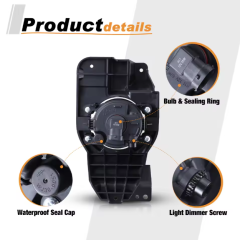 Ford Explorer Winjet Factory Halogen Fog Light Fog Lamp for Ford Explorer 2011 2012 2013 2014