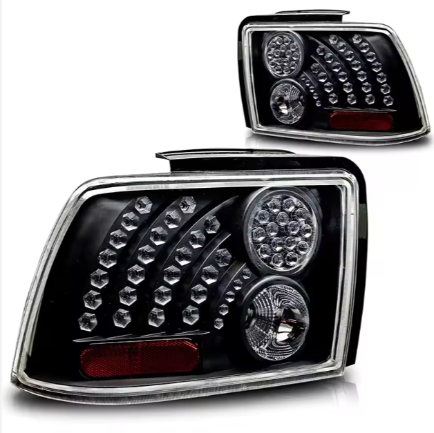 Ford Mustang Winjet Factory Led Taillights Tail Rear Lamps Lights for Ford Mustang 1999 2000 2001 2002 2003 2004 Tail Lamp