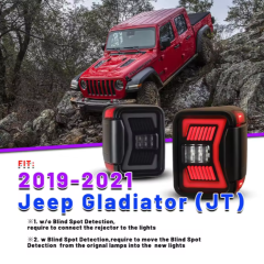 Jeep Gladiator Winjet Oem Service Factory Price Auto Light Tail Light for Jeep Gladiator JT 2019 2020
