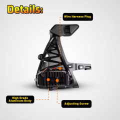 Lexus IS Winjet Factory Hot Sale Car Led Fog/driving Lights Fog Lamp for Lexus IS200 300 350 2016 2017 2018 Fog Lights