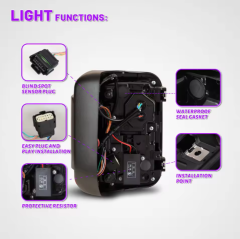 Jeep Gladiator Winjet Oem Service Factory Price Auto Light Tail Light for Jeep Gladiator JT 2019 2020