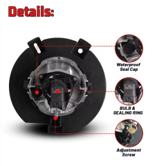 Ford Explorer Winjet Vehicle Lighting System Fog Lamp for 2002 2003 2004 2005 Ford Explorer Fog Light