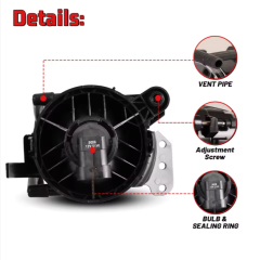 BMW 3 Series Factory Wholesale Fog Lamp Light for BMW 3 Series CPE CONV E46 SDN WGN E90 E91 5Series E60 Fog Lights