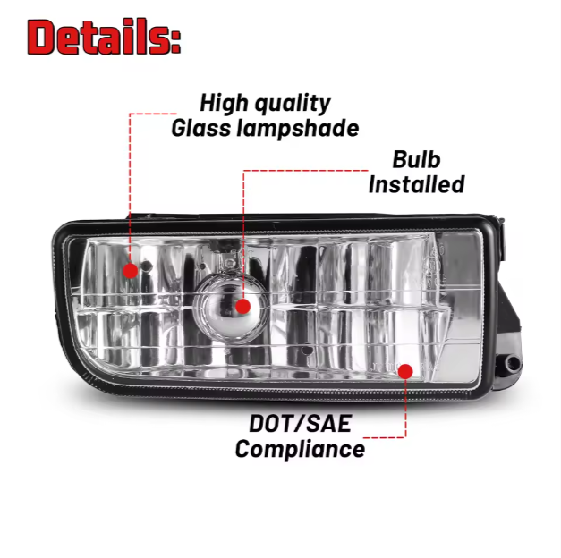 BMW 3 Series Winjet Fog Lights for BMW 3 Series E36 318i 318is 318ti 323i 323is 1992-1998 BMW M3 92-98 Fog Lamp