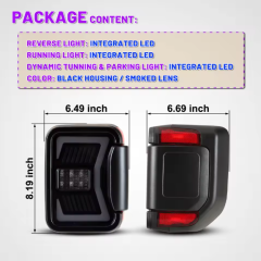 Jeep Gladiator Winjet Oem Service Factory Price Auto Light Tail Light for Jeep Gladiator JT 2019 2020