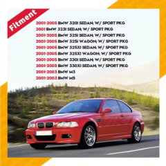 BMW 3 Series Winjet EMARK Factory Front Car Lamp Fog Lights Assembly for BMW E46 3 Series 2001-2005 E39 5 Series 2001-2004