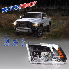 Dodge Ram Winjet China Manufacturer Supply Custom Auto Lighting Assembly Front Led Head Light for Dodge Ram 1500 2009-2018 Headlights