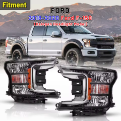 Ford Raptor F Factory Price Custom Auto Lighting System LED Car Headlamp Front Head Lamp Light Headlight for Ford F150 2018 2019 2020