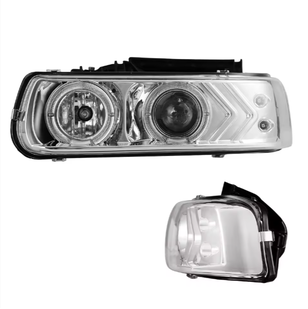 Chevrolet silverado Winjet China Factory New Product Front Lamp Head Light 1999 2000 2001 2002 for Chevrolet Silverado Headlights