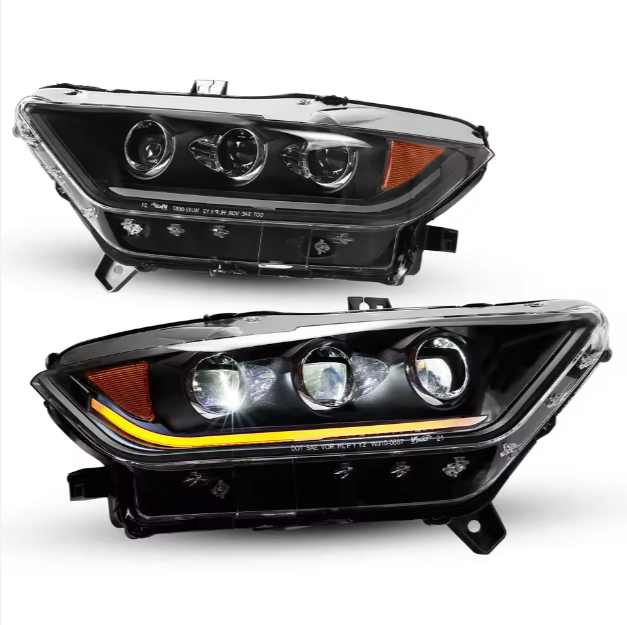 Ford Mustang Winjet China Factory Performance Easy Installation Head Lamp Light Led Headlights Assembly for Ford Mustang 2015 2016 2017