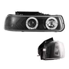 Chevrolet silverado Winjet China Factory New Product Front Lamp Head Light 1999 2000 2001 2002 for Chevrolet Silverado Headlights