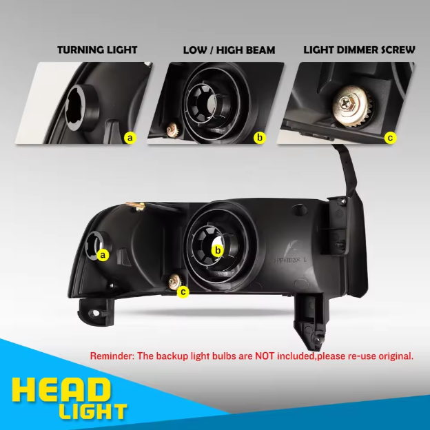 Dodge Ram Winjet Factory Full Led Head Light Car Headlights for Dodge Ram 1500 2500 3500 1994-2001